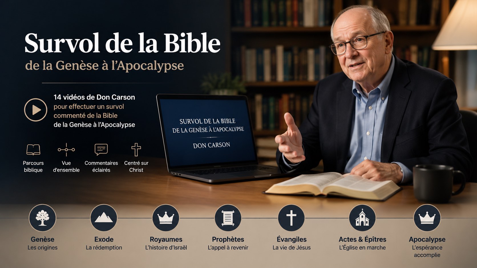 Survol de la Bible de la Genèse à l'Apocalypse